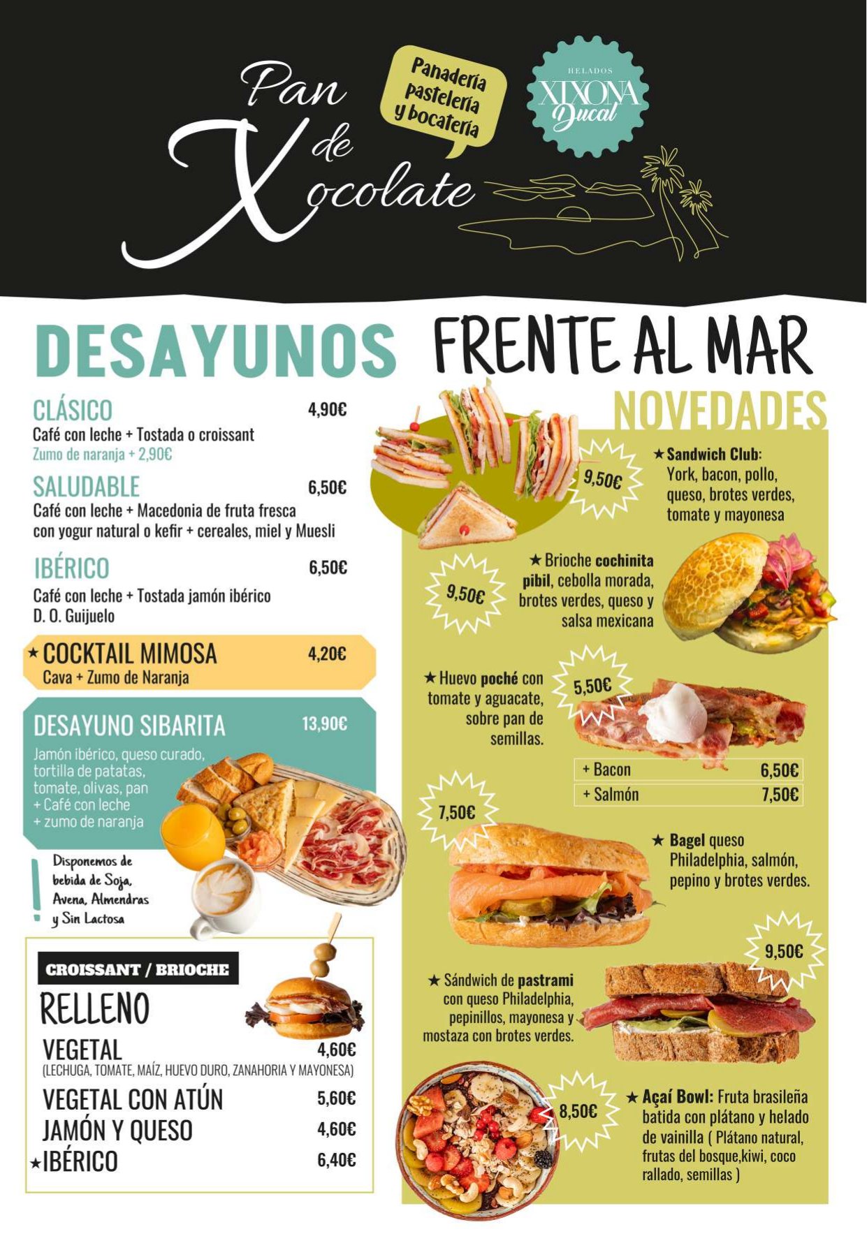 Desayunos frente al mar