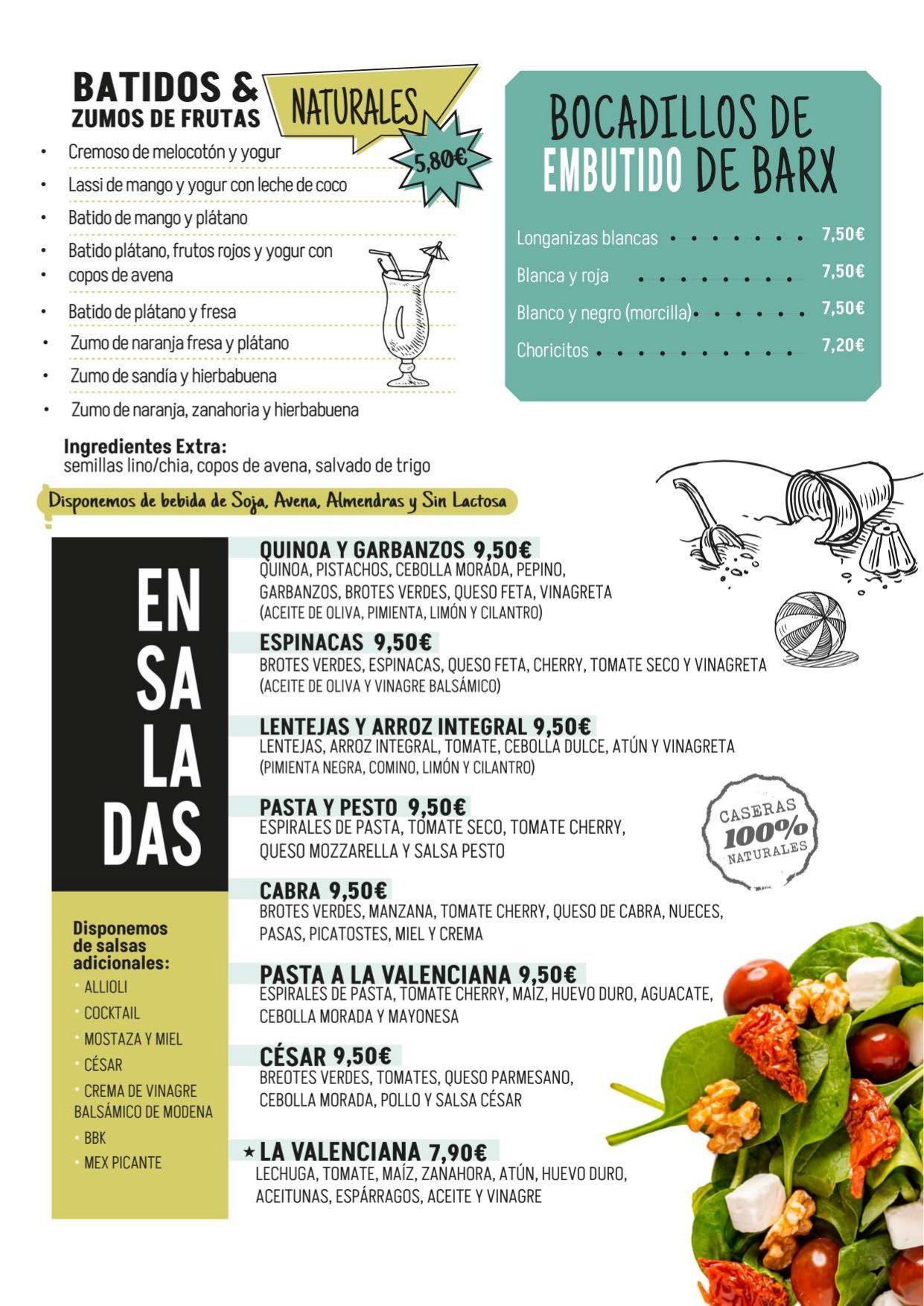 Desayunos frente al mar