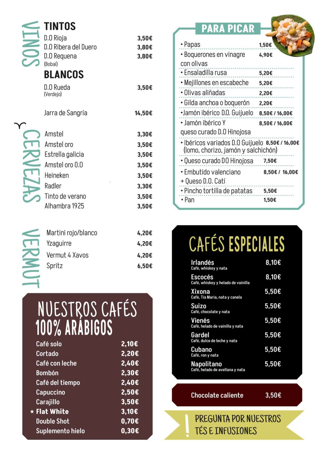 Desayunos frente al mar